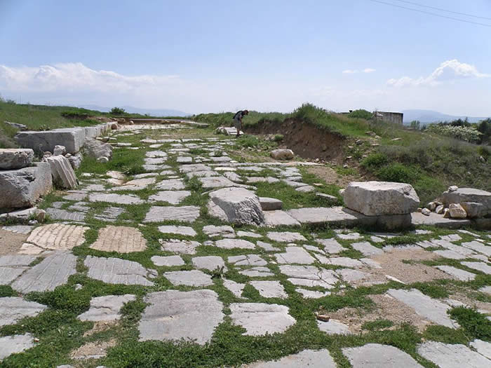 Ancient Antioch side street