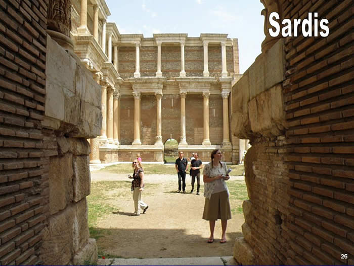 Ancient gymnasium at Sardis