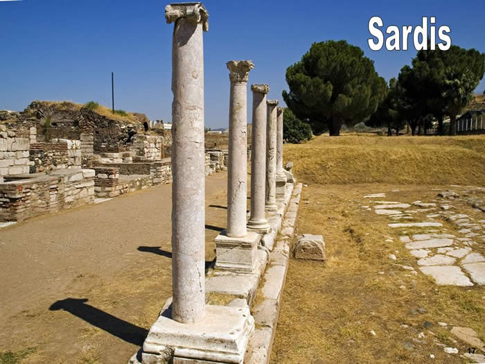 Marble Stree in ancient Sardis